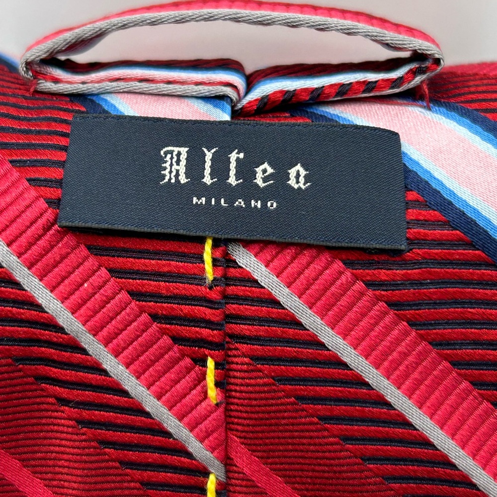 Altea Red and Blue Striped Tie